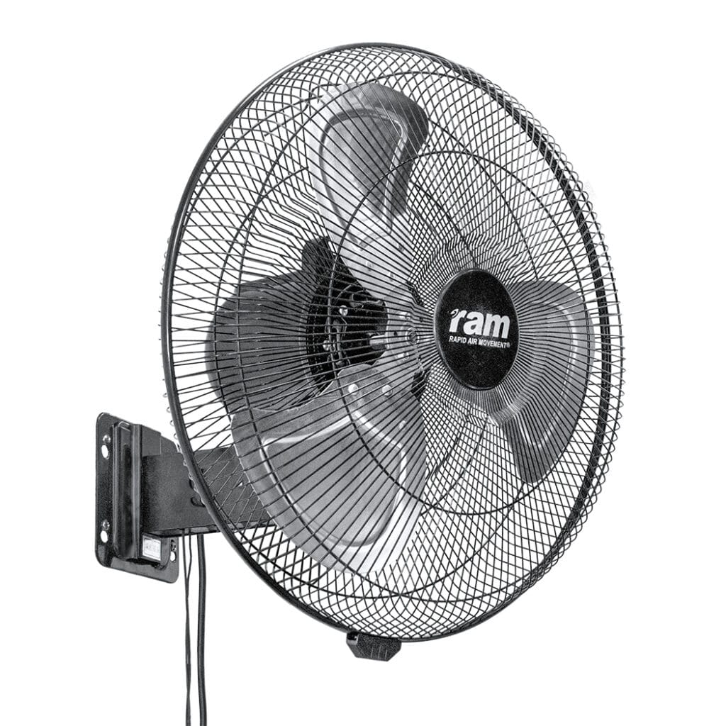 18" HIGH VELOCITY METAL WALL FAN