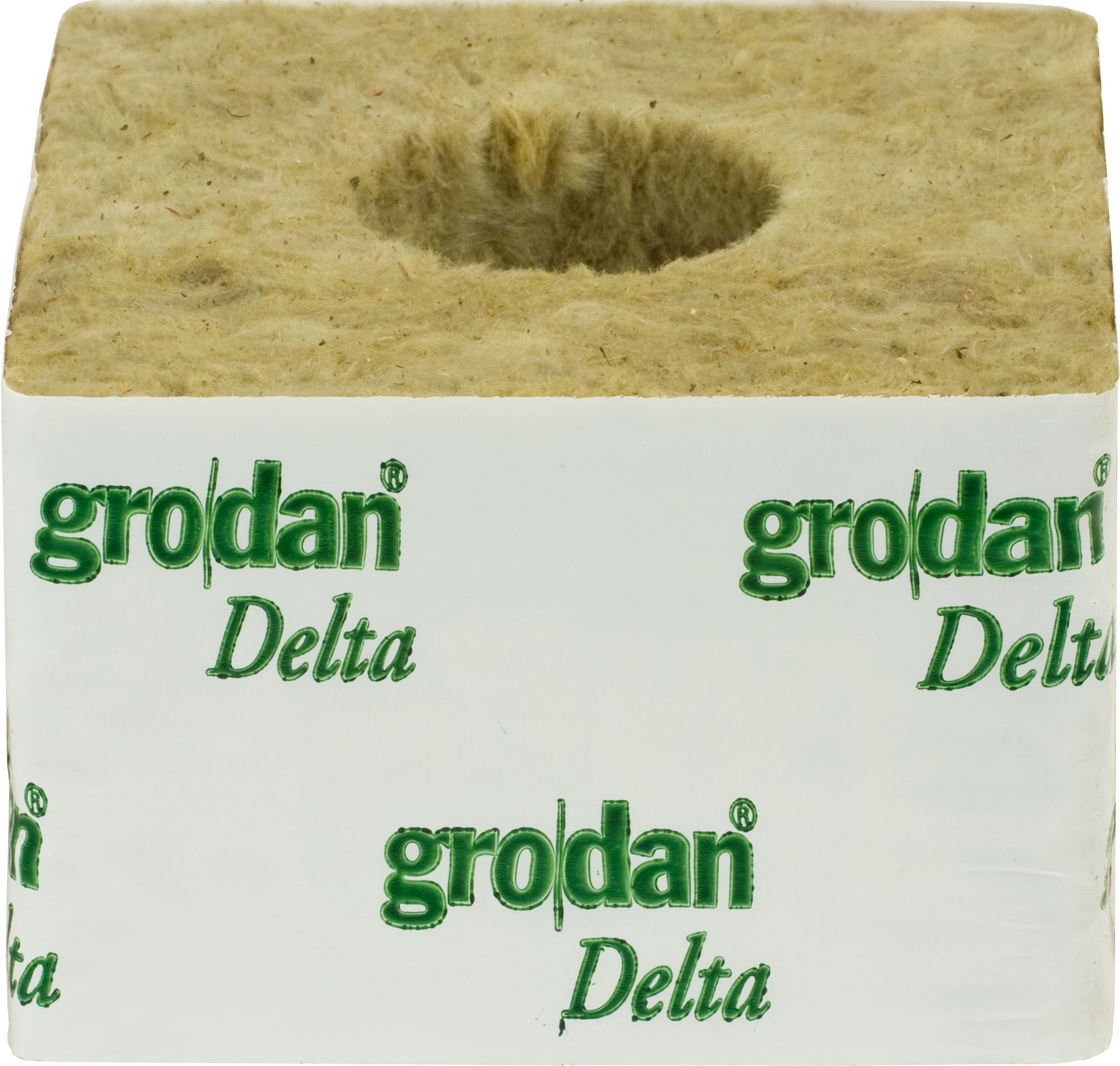 GRODAN BOX 4" CUBES (LARGE HOLE 36MM)