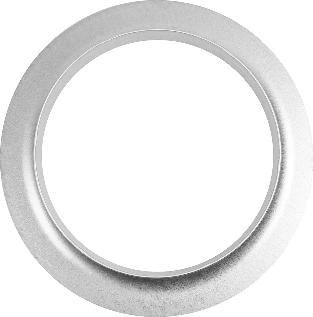 METAL SPIGOT WALL DUCTING PLATE