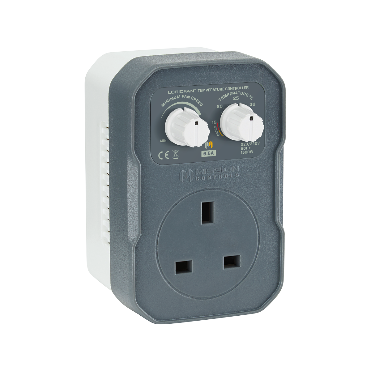 MISSION CONTROLS LOGICFAN 6.5 AMP TEMPERATURE SPEED CONTROLLER SINGLE