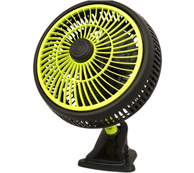 GARDEN HIGHPRO OSCILLATING CLIP FAN 20CM (20WATT)