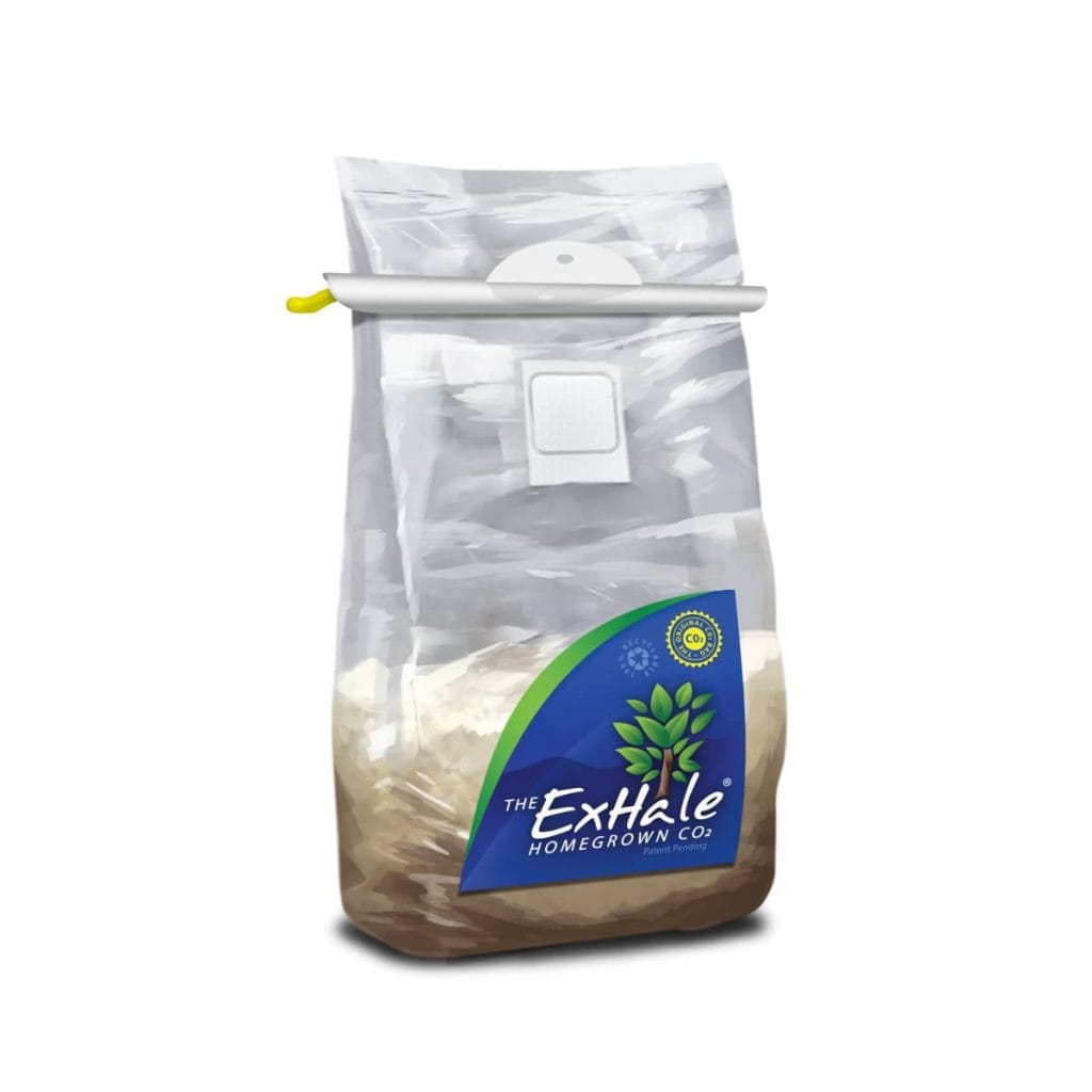 Exhale CO2 Bag – passive CO2 generator for grow rooms